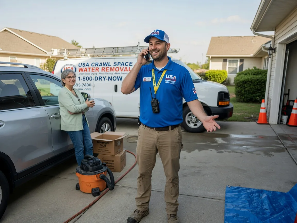 Crawl Space Water Removal Shiloh, NC FAQs